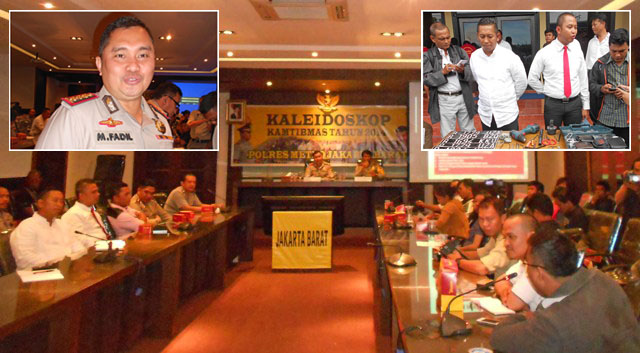 Polres Metro Jakarta Barat Ungkap 2.707 dari 3.018 Kasus di 2014